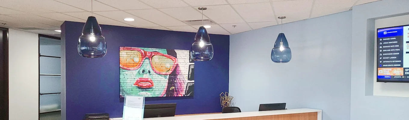 Hamilton office — open collaborative workspace